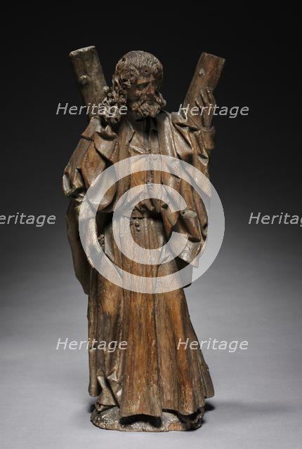 Saint Andrew, c. 1515-1520. Creator: Master of Elsloo (Netherlandish), circle of.