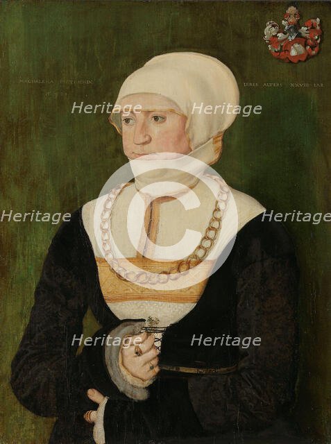 Magdalena Pittrichin, 1528. Creator: Barthel Beham.