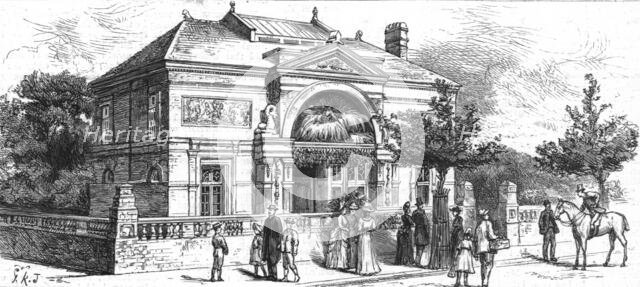 ''The"Turner House" Art Gallery, Penarth, near Cardiff', 1888. Creator: Unknown.