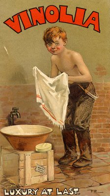 Vinolia soap, 1910s. Artist: Unknown