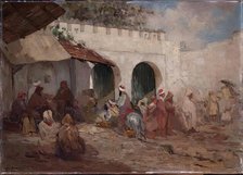 Eastern Village Scene, c1872-1910. Creator: George Davidson.