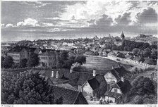 View of Dorpat, c. 1850. Artist: Stavenhagen, Wilhelm Siegfried (1814-1881)