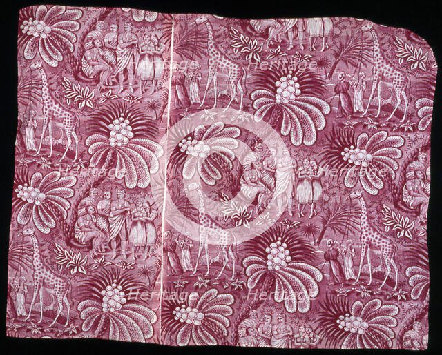 Panel (Furnishing Fabric), France, c. 1800. Creator: Unknown.