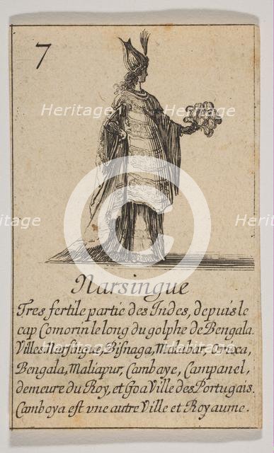 Narsingue, 1644. Creator: Stefano della Bella.