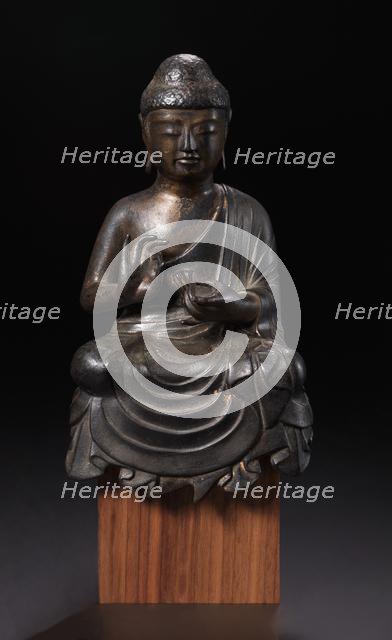 A Preaching Buddha, 8th century. Creator: Unknown.