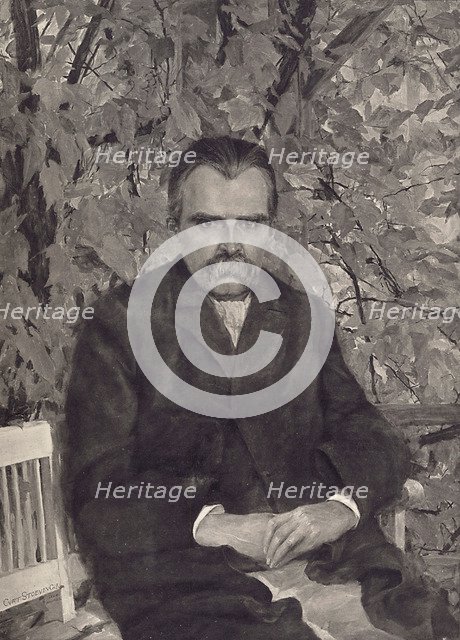 Portrait of Friedrich Nietzsche, 1895.