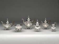 Tea and Coffee Service, 1811/28. Creator: Harvey Lewis.