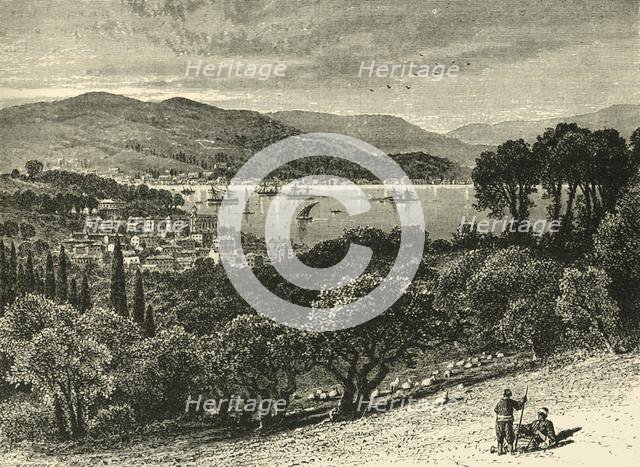 'The Bosphorus, from Therapia', 1890. Creator: Unknown.