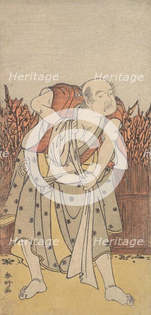 The Second Nakamura Sukegoro as an Old Man, ca. 1788?. Creator: Katsukawa Shunko.