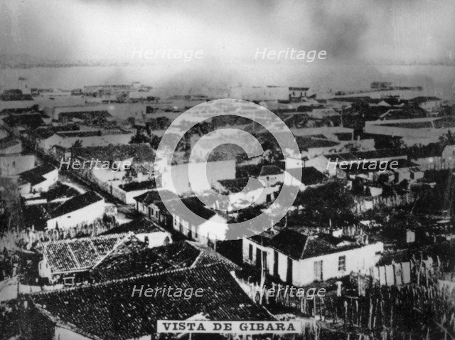 View of Gibara, (1898), 1920s. Artist: Unknown