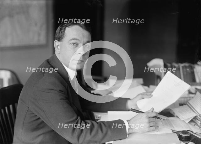 A. Bruce Bielski, Chief, F.B.I, Justice Department, 1917. Creator: Harris & Ewing.