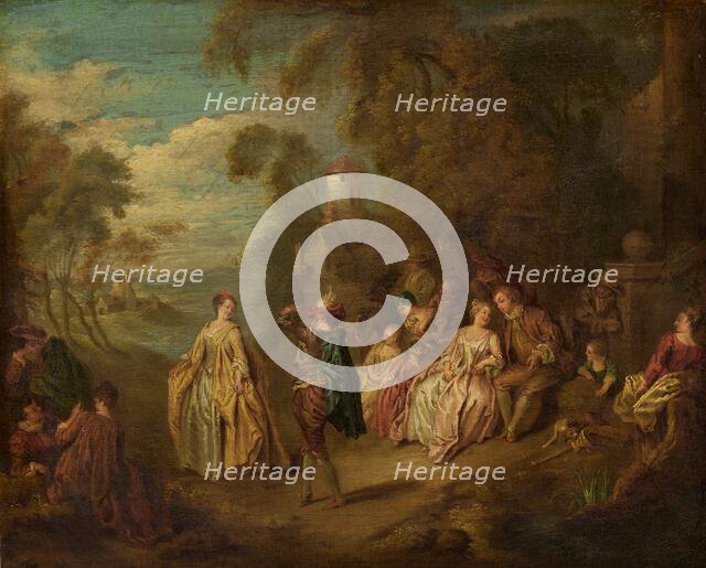 Fête Champêtre, 18th or 19th century. Creator: Jean-Baptiste Pater.