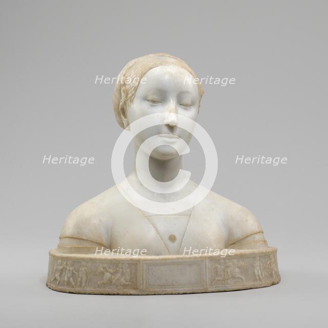 A Princess of the House of Aragon, c. 1475. Creator: Francesco Laurana.