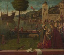 The Departure of Ceyx, c. 1502-1507. Artist: Carpaccio, Vittore (1460-1526)