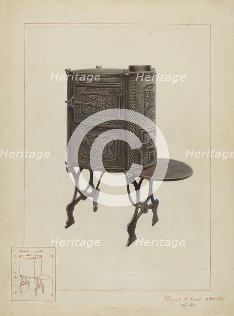 Franklin Baking Oven, c. 1937. Creator: Vincent P. Rosel.