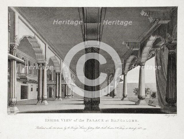 Inside View of the Palace at Bangalore, 1794. Creator: Robert Home.