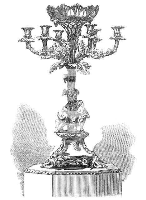 Testimonial recently presented to Mr. Charles Melly, of Liverpool, 1861. Creator: Unknown.