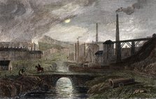 Nant-y-Glow Iron Works, Monmouthshire, Wales, c1780, (c1830). Artist: Unknown