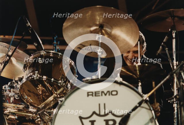 Louis Belson, Benny Carter's Swing America, North Sea Jazz Festival, Netherlands 1991. Creator: Brian Foskett.