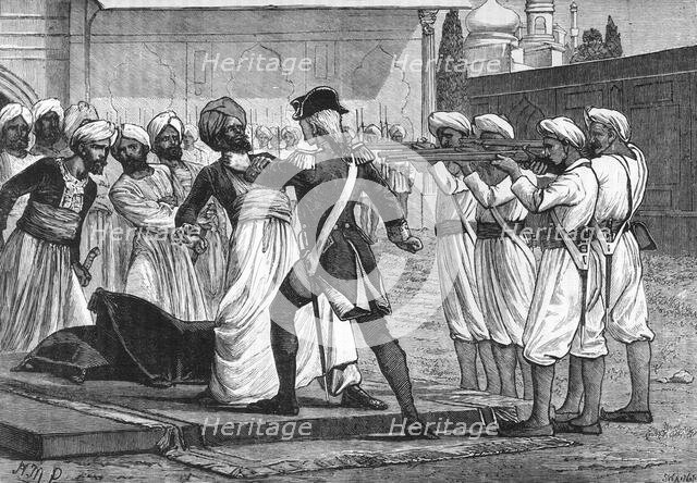 'Lieutenant Flint's Deed of Daring', c1891. Creator: James Grant.