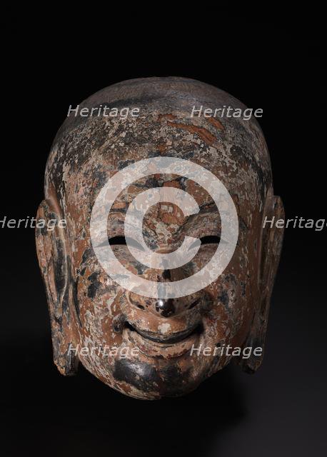 Suikoju: Gigaku Mask, 710-794. Creator: Unknown.