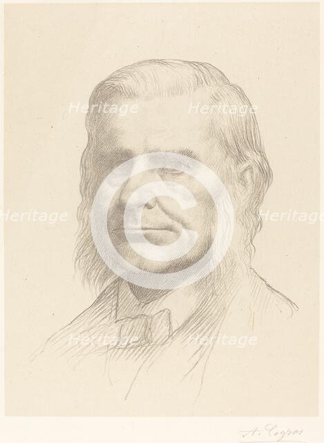 Professor Huxley, 2nd plate. Creator: Alphonse Legros.