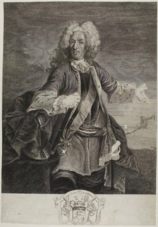 Johann Matthias, Count von Schulenburg., n.d. Creator: Giovanni Marco Pitteri.