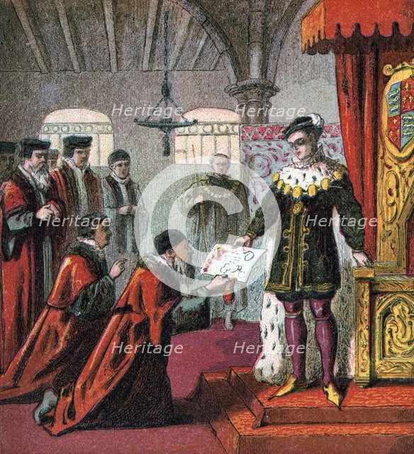 'King Edward The Sixth', 1547, (c1850). Artist: Unknown