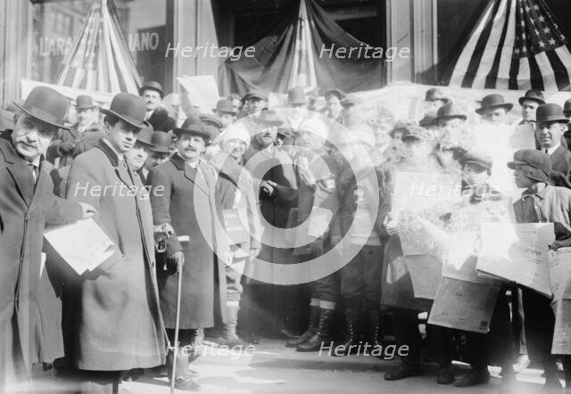 N.Y. -- Frisco walkers, between c1910 and c1915. Creator: Bain News Service.