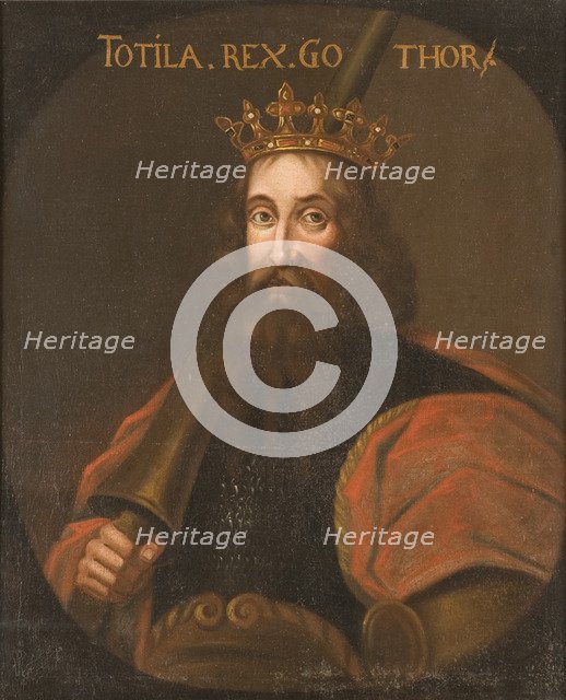 Totila, King of the Ostrogoths.