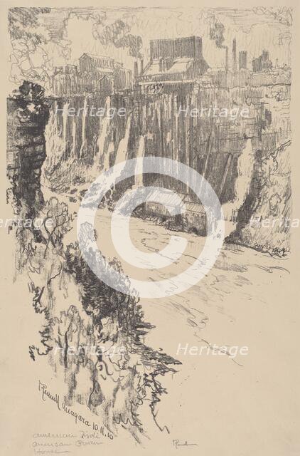 American Tivoli, 1910. Creator: Joseph Pennell.