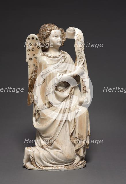 The Archangel Gabriel from an Annunciation Group, c. 1350. Creator: Unknown.