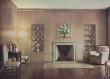 'The drawing-room of Lord Vernon's house, designed by Oliver Hill, F.R.I.B.A., London', 1935 Artist: Unknown.