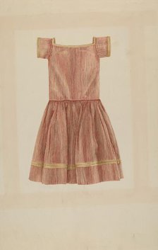 Child's Dress, c. 1938. Creator: Lucien Verbeke.