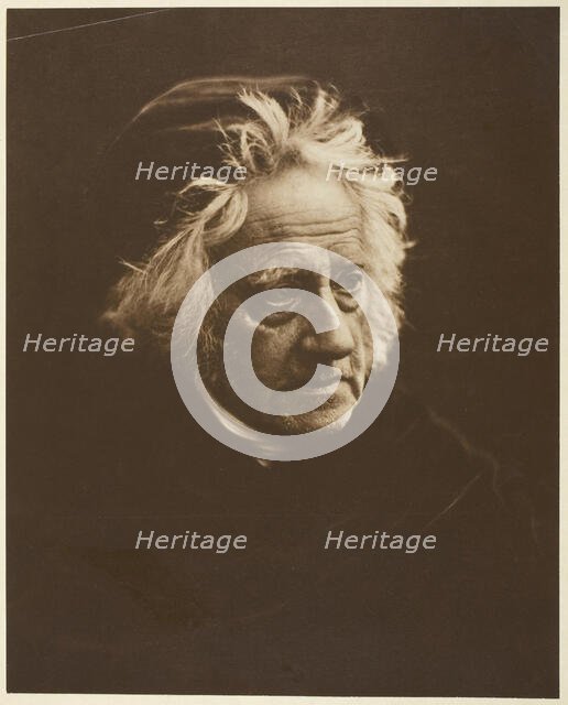 Sir John Herschel, 1867, printed 1875. Creator: Julia Margaret Cameron.