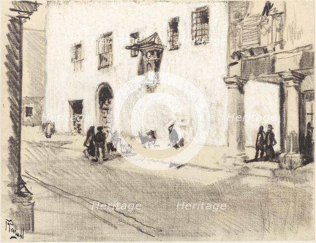 The Monasteries of Alcalá, c. 1903. Creator: Joseph J Pennell.