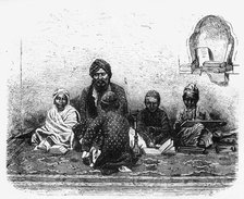 'Mussulman School at Allahabad', c1891. Creator: James Grant.