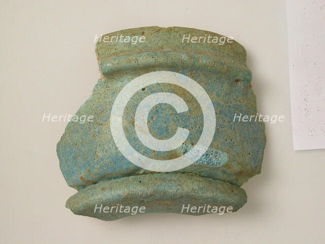 Pottery Fragment, Coptic, 4th-7th century. Creator: Unknown.