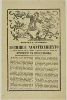 Shocking and Terrible Occurrence, n.d. Creator: José Guadalupe Posada.