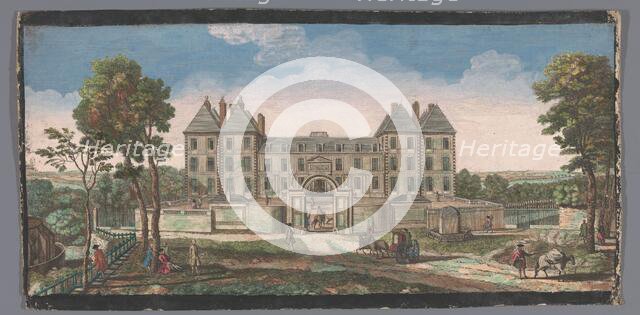 View of the Château de Saint-Maur, 1700-1799. Creators: Anon, Jacques Rigaud.