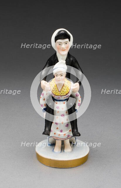 Dr. Syntax and the Old Woman, England, early 19th century. Creator: Unknown.