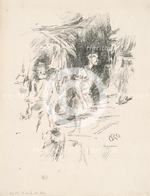 The Old Smith's Story, 1895. Creator: James Abbott McNeill Whistler.