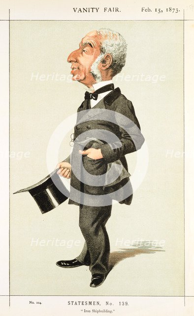 'Iron Shipbuilding', 1873. Creator: Unknown.