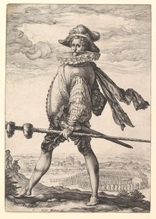 Captain of Infantry, 1587. Creator: Hendrik Goltzius.