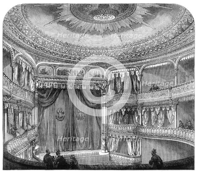 Interior of the Royal Court Theatre, Sloane-Square, 1871. Creator: Unknown.