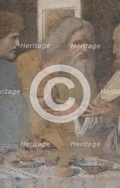 The Last Supper (Detail), 1495-1498.