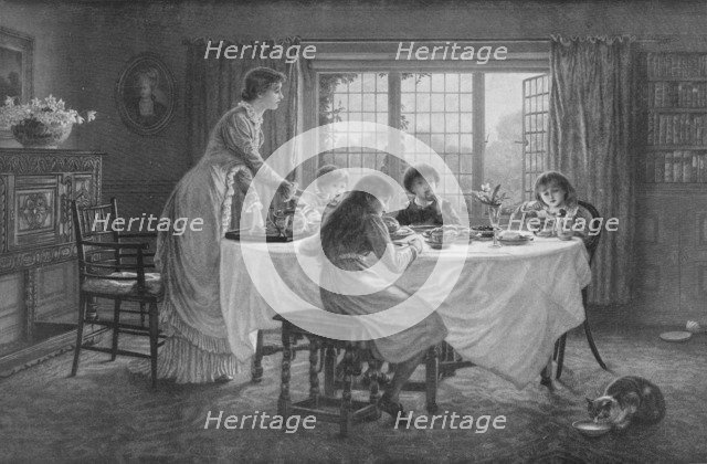 'The Children's Tea', c1890, (1911). Artist: Helen Paterson Allingham.