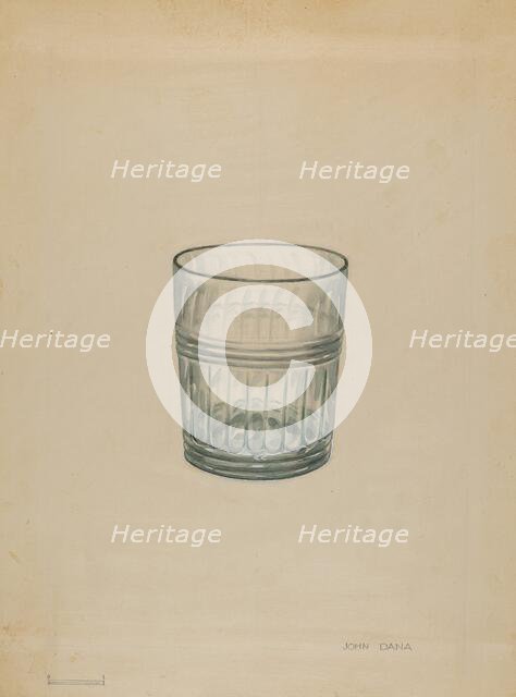 Tumbler, c. 1936. Creator: John Dana.