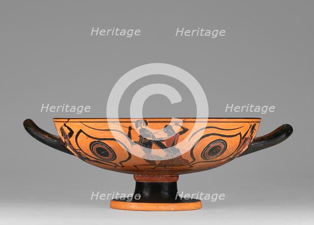 Attic Black-Figure Eye Cup, 550-530 BC. Creator: Unknown.