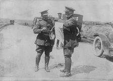 Belgian officers, 1917. Creator: Bain News Service.